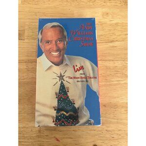 The Andy Williams Christmas Show VHS Live From The Moon River Theatre Branson MO